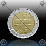 2 EVRO MALTA 2021 Mint Mark (Tarxien) KARTICA